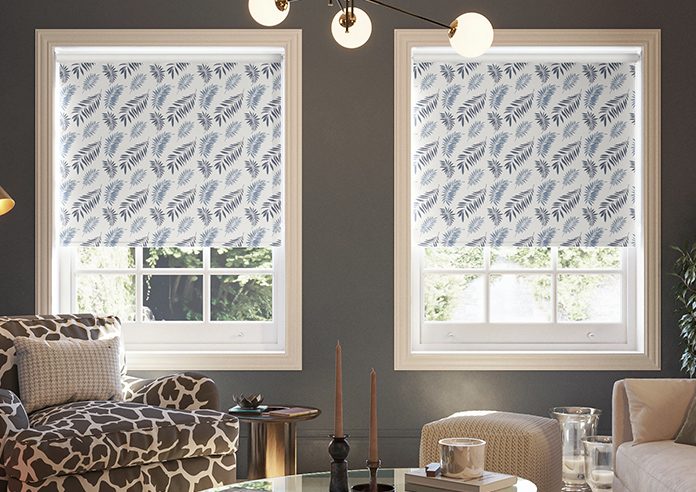 Canopy, Dark Blue - Twist&Fit Roller Blind - Image 3